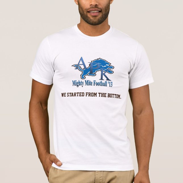 Camiseta Ácaros poderosos dos leões de Cfyfl Apopka sob 8 (Frente)