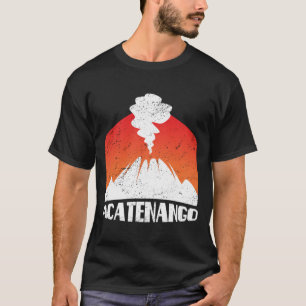 Camiseta Acatenango TShirt Vulcão Erupção Shirt Vulcano