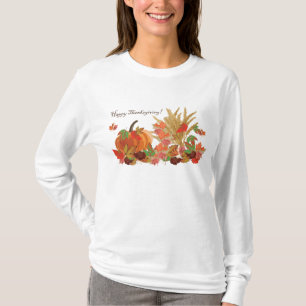 Camiseta Acção de graças feliz