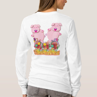Camiseta acção de graças: Porco