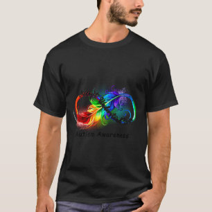 Camiseta Accept Compreender Autismo Autismo Símbolo Infinit
