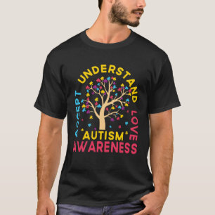 Camiseta Accept Entender Autismo Aconselhamento Quebra-cabe