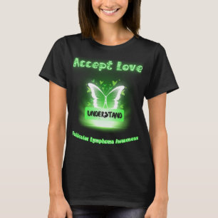 Camiseta Accept Love Entender Linfoma Folicular Awarene