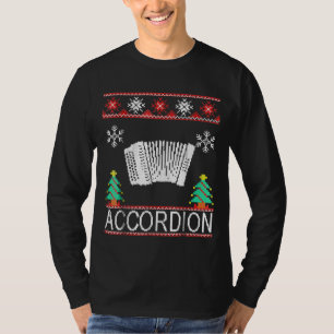 Camiseta Accordion Christmas
