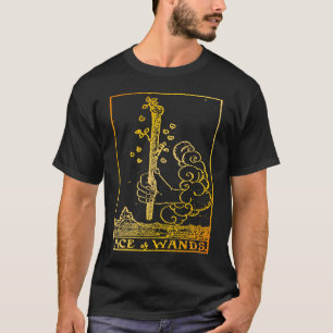 Camiseta Ace de Vintage Tarot Card Sticks Ace