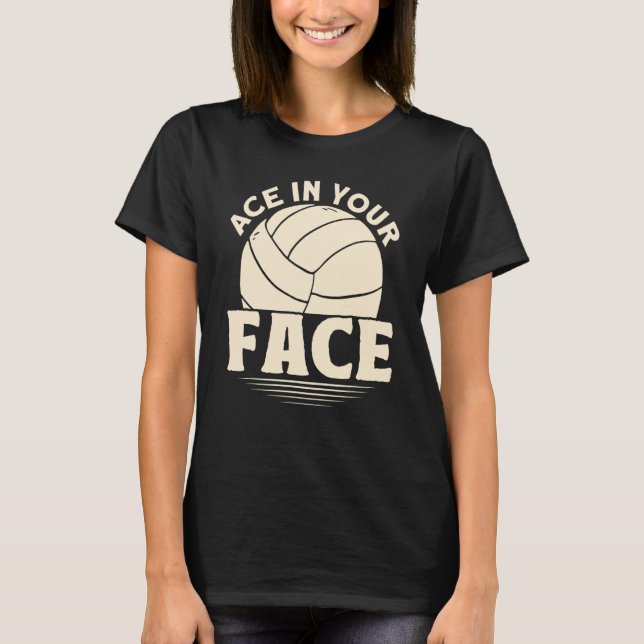Camiseta Ace Na Sua Cara Voleibol (Frente)