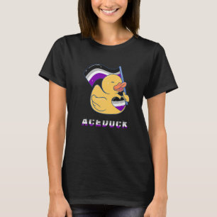 Camiseta Ace Rubber Duck Rubber Sinalizador Asexual