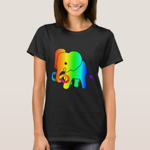 Camiseta Aceitação Ativa de Autismo de Elefante para Bebês