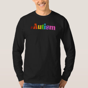 Camiseta Aceitação Autista Consciência Autismo Mês Mulheres