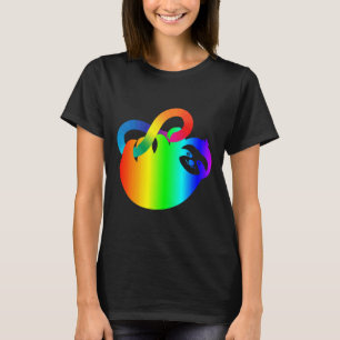 Camiseta Aceitação de Autismo de Bebê Sloth