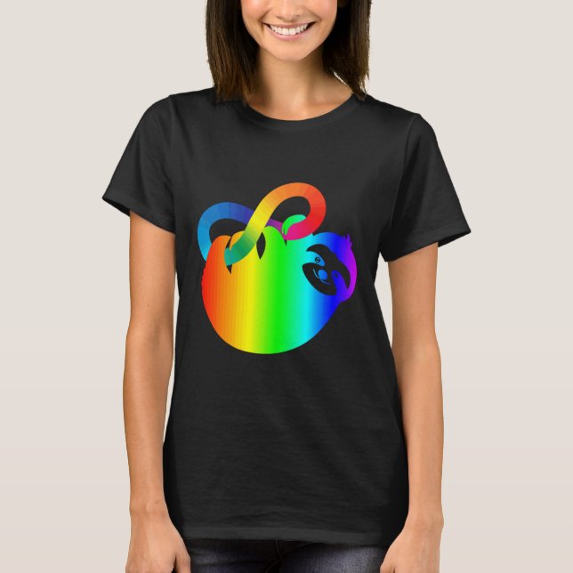 Camiseta Aceitação de Autismo de Bebê Sloth (Frente)