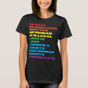 Camiseta Aceitação de Parada LGBTQIA Ally Flag Love Orud