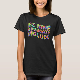 Camiseta Aceitação deficiência Inclusão é uma Escolha Diver