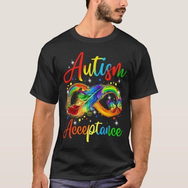 Camiseta aceitação do autismo (Frente)