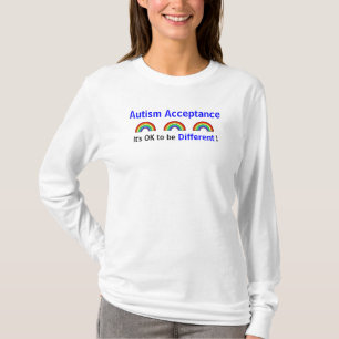 Camiseta Aceitação do autismo: É APROVADO ser diferente!
