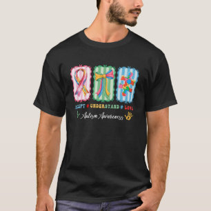 Camiseta Aceitação do Autismo Entenda o Amor Autismo Mãe Ve