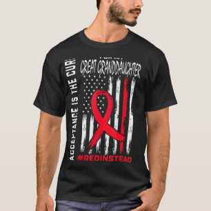 Camiseta Aceitação Redação Em Vez De Vermelho Em Vez De Exc