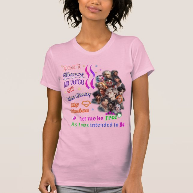 Camiseta Aceitação Unidade e Igualdade (Frente)