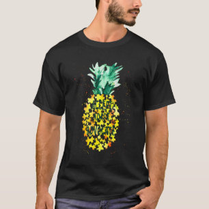 Camiseta Aceitar Adaptar Defender Abacaxi Peça Puzzle Autis