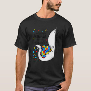 Camiseta Aceitar Adaptar Defender Consciência do Autismo El