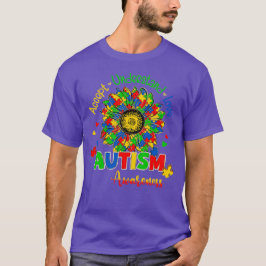 Camiseta Aceitar, Compreender, Amar, Sensibilização Autista