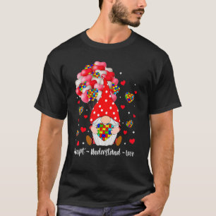 Camiseta Aceitar Compreender Atenção ao Autismo do Amor Val