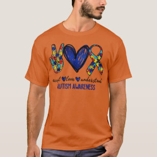 Camiseta Aceitar Compreender Autismo Autismo Autismo Autism