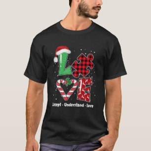 Camiseta Aceitar Compreender Quebra-cabeça Chr de Consciênc