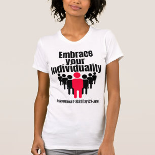 Camiseta Aceite sua individualidade.w