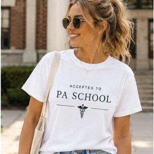 Camiseta Aceito na Escola de PA, Futuro Assistente Médico
