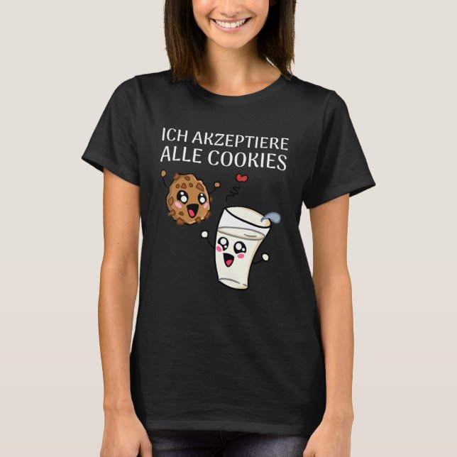 Camiseta Aceito Todos Os Biscoitos (Frente)