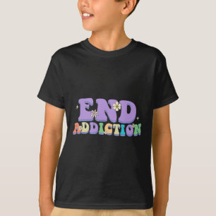 Camiseta Acelera a sobredosagem de estilo feliz no final do