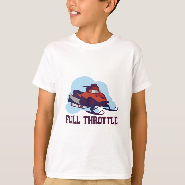 Camiseta Acelerador a fundo (Frente)