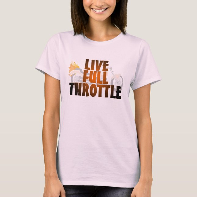 Camiseta acelerador a fundo (Frente)