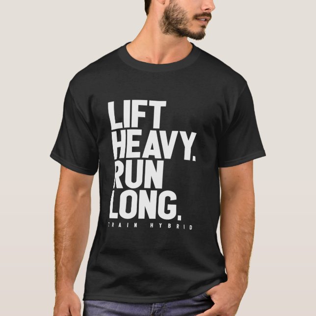Camiseta Acelerar Formação Híbrida De Longa Corrida Gym Ru (Frente)