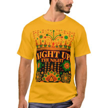 Acenda A Noite: Tema De Ilustração De Diwali