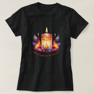 Camiseta Acenda uma Vela para os Ancestrais