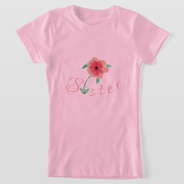 Camiseta Acento Floral (Postura )