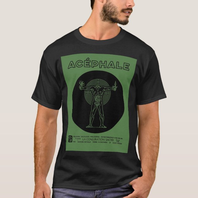 Camiseta Acephale Labyrinth Poster (Frente)