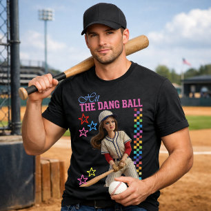 Camiseta Acerta a Bola, Caramba! Boneca de Mãe de Jogador d