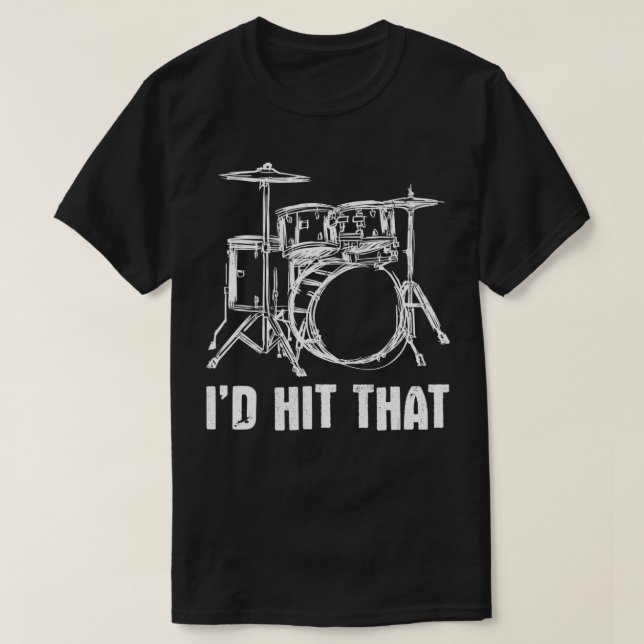 Camiseta Acertava Aquele Drummer De Tambor (Frente do Design)