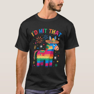Camiseta Acertava Que Pinata Engraçado Cinco Cinco Festas D