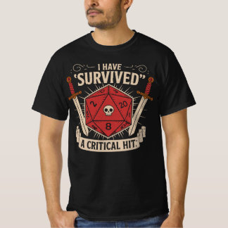 Camiseta Acerto crítico D20 - Dungeons and dragons