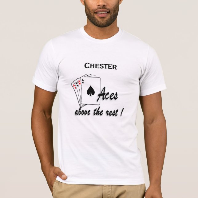 Camiseta Aces Acima do Nome Pessoal do Resto (Frente)