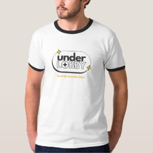 Camiseta Acesso ao Lobby de Jogadores Sob Jogo