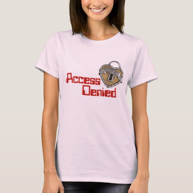 Camiseta Acesso negado (Frente)