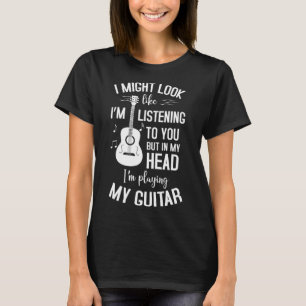 Camiseta Acessório Acústico de Violão Elétrico