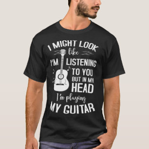Camiseta Acessório Acústico de Violão Elétrico