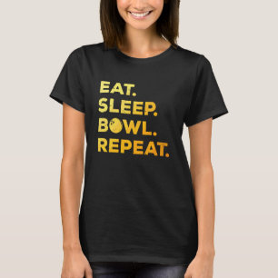 Camiseta Acessório Legal de Boliche para Homens Mulheres Eq