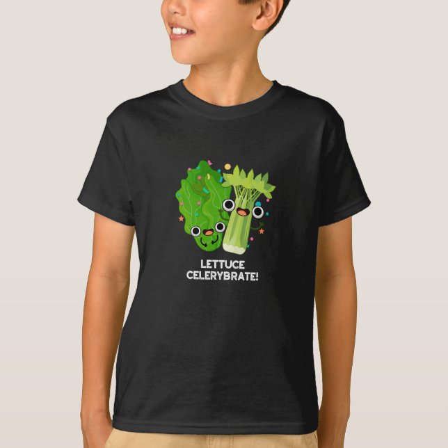 Camiseta Acessórios Aibraçados Funny Veggie Pun Dark BG (Frente)